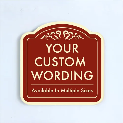 Miniatura 44 de SPEEDYORDERS Letreros metálicos personalizados, letreros de aluminio personalizados, 36 x 24 pulgadas, plata cepillada, palabras y citas, decoración