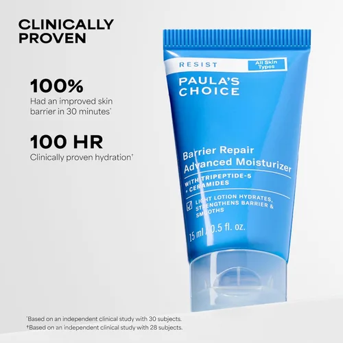 Miniatura 3 de Paula's Choice RESIST Barrier Repair - Hidratante facial avanzado con ceramidas, péptidos, crema facial de hidratación profunda para arrugas