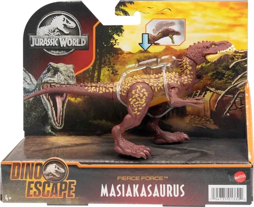 Miniatura 6 de Jurassic World Fierce Force Masiakasaurus Camp Cretácico Auténtico Figura de Acción de Dinosaurio con Movimiento de Golpe, Articulaciones Móviles