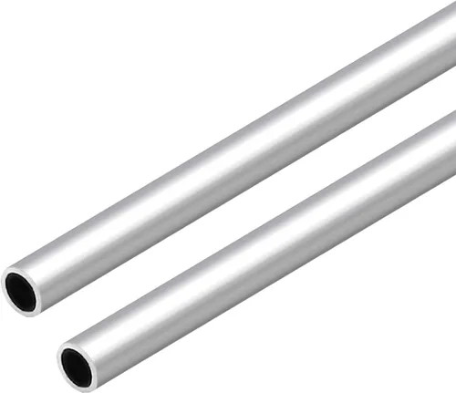 Miniatura 14 de Tubo redondo de aluminio 6063, 0.472 pulgadas de diámetro exterior 0.079 in de grosor de pared 11.811 in de longitud, tubo recto de metal sin