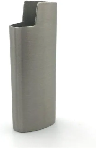Miniatura 8 de Juego de 6 piezas de metal encendedor caso cubierta titular para mini BIC encendedor J5
