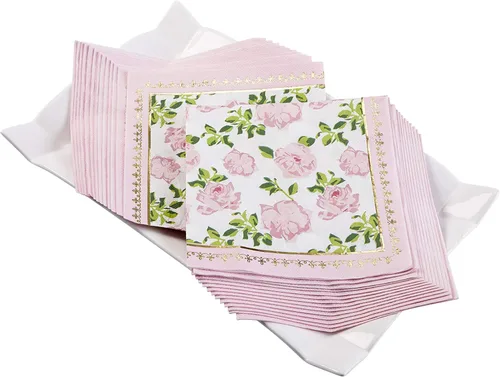 Miniatura 9 de Kate Aspen Servilletas de papel rústicas bohemias de 2 capas (juego de 30), servilletas decorativas gruesas, perfectas para bodas de otoño, brunch