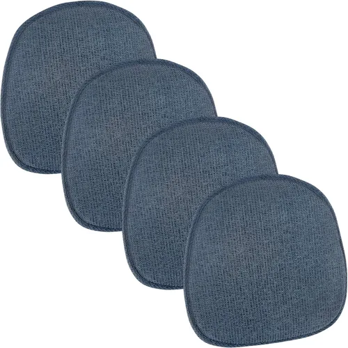 Miniatura 17 de Klear Vu Gripper - Cojín antideslizante para silla, moderno de mediados de siglo, ensamblado en Estados Unidos, relleno extragrueso, tela de Dorado