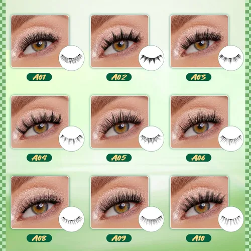 Miniatura 138 de Extensiones de racimos de pestañas 300 piezas, pestañas individuales 40D 0.07D rizado 11mm, para colocar en casa, bandeja grande de volumen