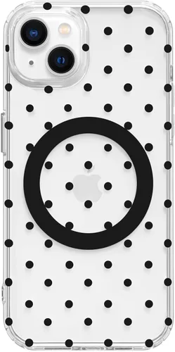 Miniatura 30 de Hython Funda para iPhone Air, diseño estético de lunares lindos, funda simple de 6.5 pulgadas, delgada, antiarañazos, parachoques de TPU suave, a