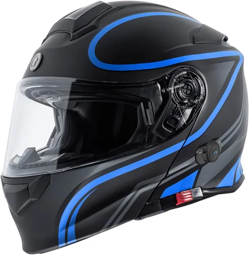 Miniatura 6 de Torc T-28B - Casco modular Bluetooth Dark Star