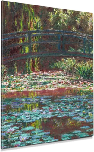 Miniatura 54 de Pinturas clásicas mundiales de Claude Monet Impresión giclée sobre lienzo alargado, pieza de galería para colgar y decorar el hogar, The CliffWalk