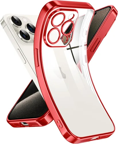 Miniatura 17 de Supdeal Funda transparente para iPhone 13 Pro, no amarillea, protección de cámara, probada en caídas de grado militar, transparente, a prueba