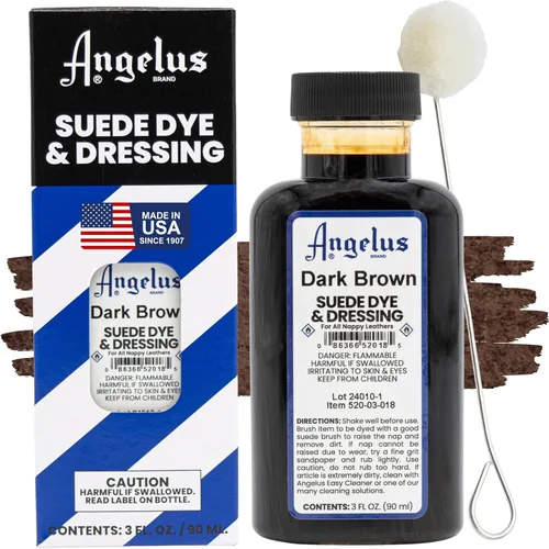 Miniatura 19 de Angelus Tinte para Gamuza - Beige - 3 oz Tinte Líquido Premium para Gamuza, Nubuck y Cuero Napa
