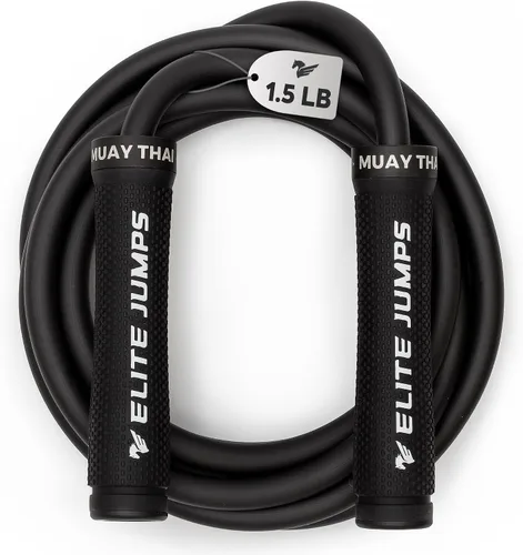 Muay Thai 3.0 Weighted Jump Rope for Men & Women - Professionally Designed for High-Intensity Training | Muay Thai, MMA & Fitness Jump Rope - Full