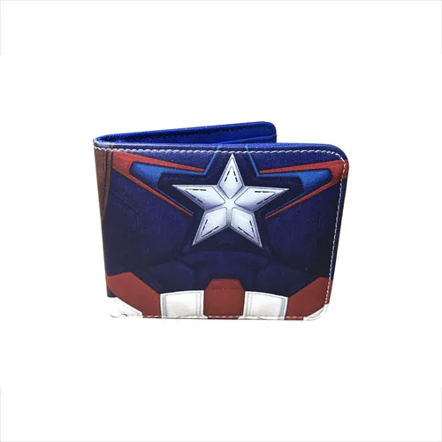 Miniatura 2 de Cartera bifold de PVC de carácter superhéroe, billetera, M, Estilo E