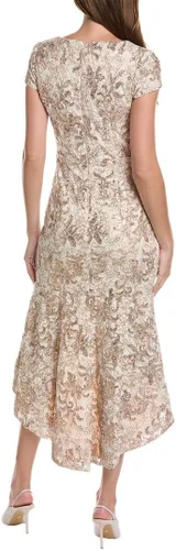 Miniatura 2 de JS Collections Vestido Bailey con cuello en V para mujer