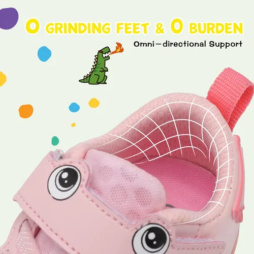 Miniatura 4 de JIASUQI Zapatos deportivos transpirables para bebés y niñas de 0 a 18 meses