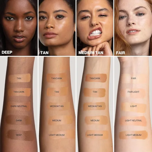Miniatura 4 de Smashbox Halo Healthy Glow Tinted Moisturizer with SPF 25 24-Hour Hydrating Buildable Coverage with a Natural Dewy Finish, Hyaluronic Acid &