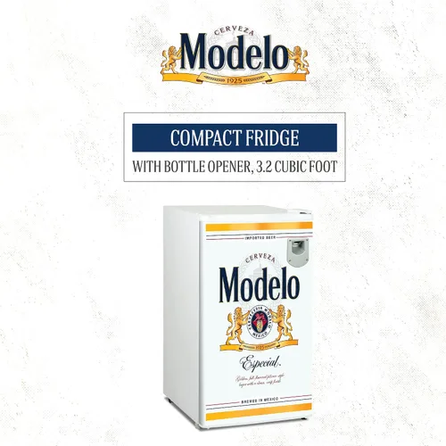 Miniatura 2 de Refrigerador Modelo – Mini refrigerador para cocina, dormitorio, oficina, dormitorios, cuarto, almacenamiento fresco para vino, bebidas, bebidas