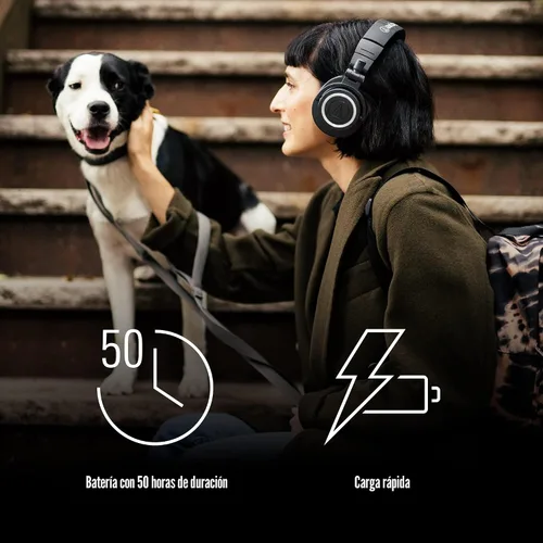 Miniatura 4 de Audio-Technica ATH-M50XBT2 Auriculares inalámbricos, color negro