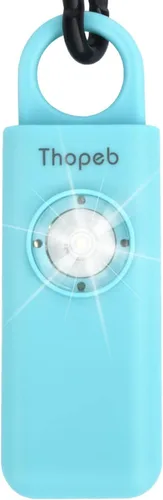 Miniatura 8 de La alarma de seguridad personal original para mujeres por mujeres, sonido de sirena fuerte, luz LED estroboscópica SOS, ten seguridad con la alarma