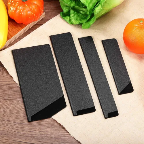 Miniatura 5 de uxcell Protectores de bordes para cuchillos de 12.2 x 2.2 pulgadas, fundas de plástico ABS para cuchillos, funda protectora universal para cuchillos