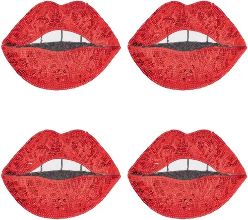 Miniatura 13 de INFUNLY 8 estilos de parches de lentejuelas de mal de ojo, apliques para planchar con purpurina bordada, parches de reparación de ojos bohemios