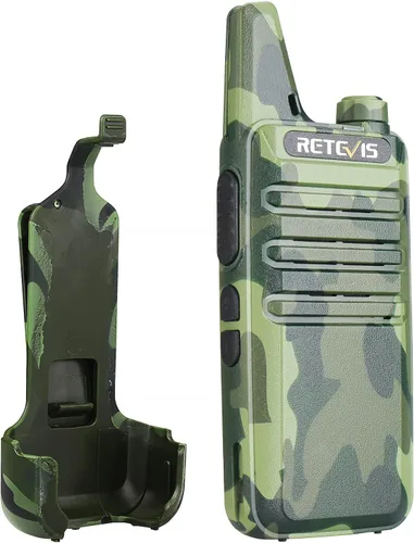 Miniatura 5 de Retevis Walkie Talkies RT22 recargable, activado por voz, alarma de emergencia, crucero al aire libre, ATV, caza, esquí, radio bidireccional de mano