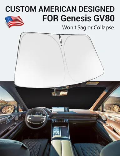 Miniatura 94 de Proadsy Parasol plegable para parabrisas delantero 2026, ajuste personalizado, accesorios para CRV SUV LX EX EX-L EX-L Navi Touring 2017-2022
