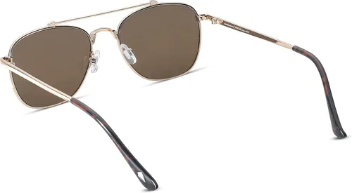 Miniatura 3 de Weatherproof Vintage Gafas de sol de diseñador para hombre, protección UV400, marco de aviador cuadrado de metal duradero