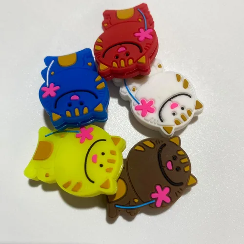 Miniatura 6 de Amortiguador de tenis lindo / divertido paquete de 5 ~ 10 raquetas de tenis amortiguador de vibraciones de silicona suave raqueta de tenis Paquete