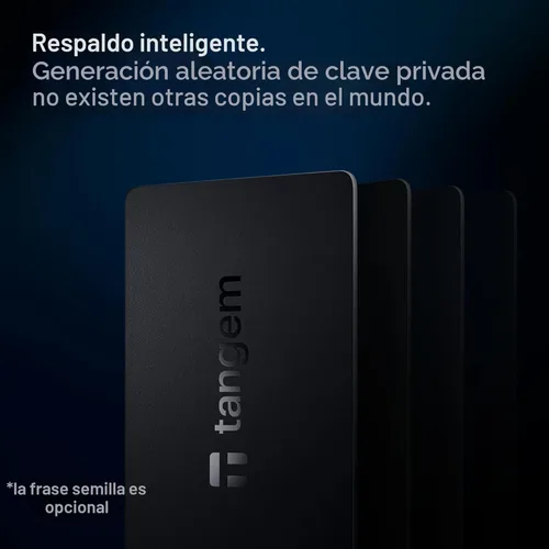 Miniatura 4 de TANGEM Paquete de 2 Carteras - Cartera Segura para Criptomonedas - Almacenamiento en Frío Confiable para Bitcoin, Ethereum, NFT y Más Monedas