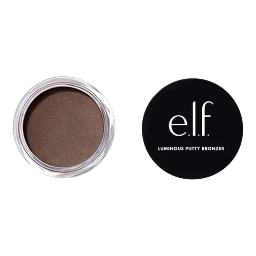 Miniatura 8 de e.l.f. Bronceador de masilla luminoso, bronceador ligero de masilla a polvo para un acabado radiante, brillante, altamente pigmentado, vegano