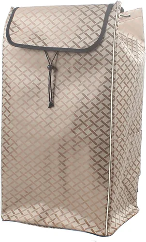 Miniatura 10 de Bolsa de repuesto para carrito de compras de alta capacidad, bolsa de repuesto con bolsillos laterales, bolsa de almacenamiento impermeable de tela