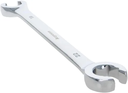 Miniatura 28 de Utoolmart Llave de tuerca de destello, 0.945 in x 1.063 in, doble extremo abierto, acero de alto carbono chapado en cromo espejo, para mantenimiento