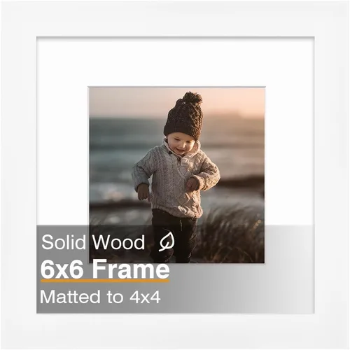 Miniatura 82 de KINLINK 3.5x5 Picture Frame, Ash Black Solid Wood Frame with Plexiglass for Table Top and Wall Mounting, Photo Frame for Horizontal or Vertical