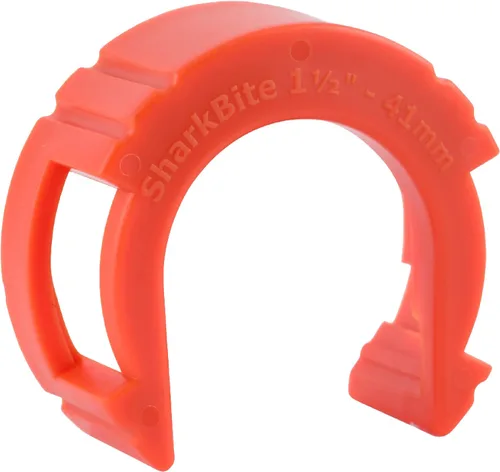 SharkBite Clip de desconexión de 1-1/2 pulgadas para empujar para conectar accesorios de plomería de latón, UXLDC41