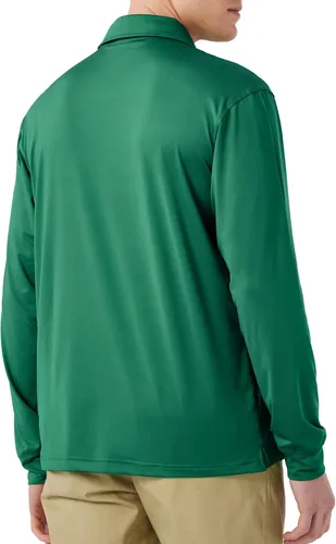 Miniatura 45 de NAVISKIN Camisas polo de manga larga para hombre, camisas de golf con cuello UPF 50 SPF para hombre, secado rápido, absorbe la humedad