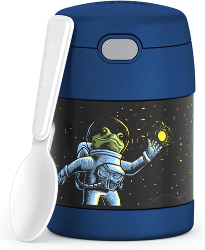 Miniatura 20 de THERMOS FUNTAINER - Tarro de alimentos aislado de 10 onzas, tarro de comida para niños con cuchara plegable, Spider-Man