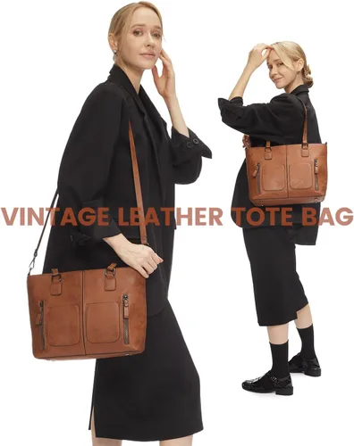 Miniatura 2 de LOVEVOOK Bolso de mano para mujer, bolso grande de hombro, bolsas de trabajo de cuero con múltiples bolsillos, bolso de diseño Hobo