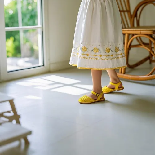 Miniatura 3 de THEE BRON Sandalias cómodas para niñas, zapatos para niños, sandalias rellenas