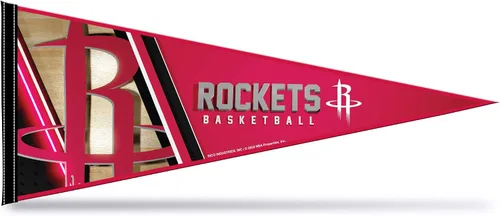 Rico Industries NBA Basketball Primary - Banderín de fieltro de 12 x 30 pulgadas para decoración de pared, ideal para el hogar, dormitorio,