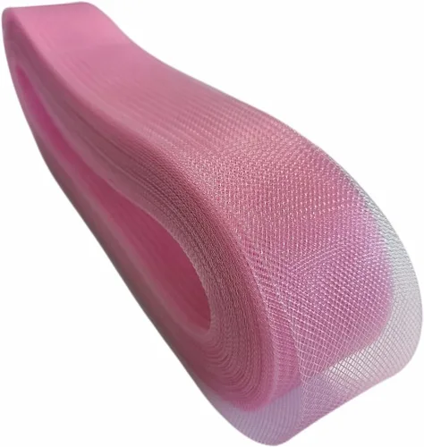 Miniatura 10 de Abbaoww trenza rígida de crin de caballo negro de 45 metros y 1 pulgada de ancho para coser, accesorios de vestido de novia y vestidos de baile
