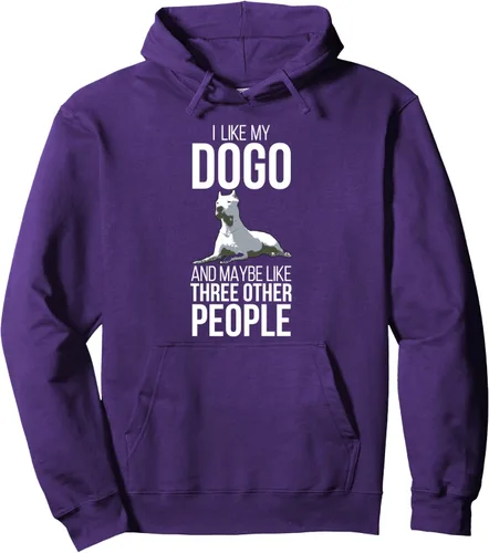 Miniatura 14 de Dogo Argentino Dog Pet Love Rescue Retro Hombres Mujeres Bark Pullover Hoodie