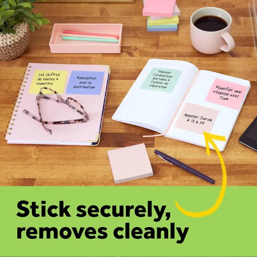 Miniatura 7 de Colección Jaipur de papeles para notas Post It Pop Up. Medidas: 3 pulgadas x 3 pulgadas.