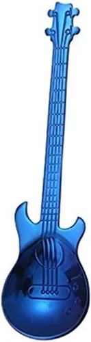 Miniatura 9 de COMIART - Cucharas de té de acero inoxidable 18/10 de 4.7 pulgadas, para mezclar guitarra, café, té, saludable, elegante, multifuncional, para café