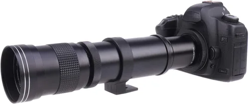 Miniatura 2 de Lente teleobjetivo zoom de 16.535-31.496 in F/8.3-16 con lente teleconvertidor de 2 X y anillo adaptador de montaje T2/T a PK para cámaras K-5 K-7