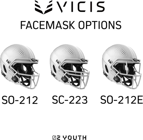 Miniatura 6 de Casco de fútbol juvenil VICIS ZERO2
