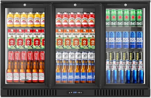 Miniatura 19 de Mini Refrigerador de Vino, Refrigerador Enfriador de Vino de 12 Botellas, Bodega de Vino Independiente para Vino Rojo y Blanco, Control