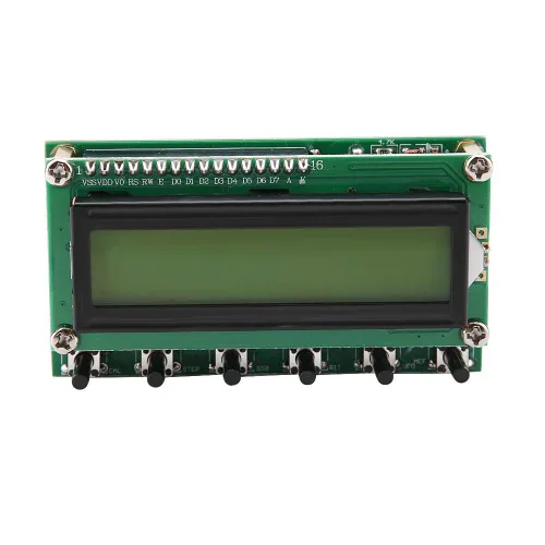Miniatura 9 de Walfront Generador DDS, 0-55MHz Pantalla LCD DDS Función Generador Módulo Probador Digital Basado en AD9850 Chip