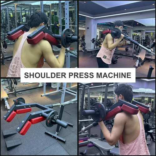 Miniatura 4 de Mango de Mina Terrestre Viking Press para Barra de 2 Pulgadas, Accesorios de Entrenamiento de Fuerza para Prensa de Hombro y Accesorio de Fila en T