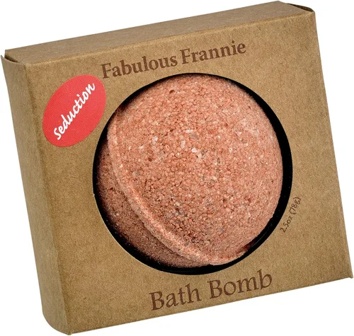 Fabulous Frannie Seduction Romance Natural, juego de bombas de baño hechas a mano, rico en aceite esencial, sal mineral, aceite de coco, hamamelis,