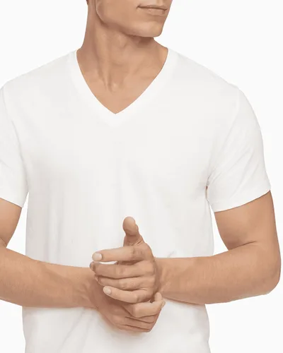 Miniatura 3 de Calvin Klein Paquete de 5 camisetas de algodón clásicas para hombre