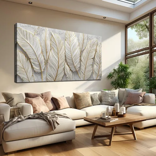 Miniatura 14 de JuhaiArt Arte de pared de árbol de rosa blanca para dormitorio, decoración de pared negra, cuadro floral para dormitorio y oficina, 20 x 40 pulgadas